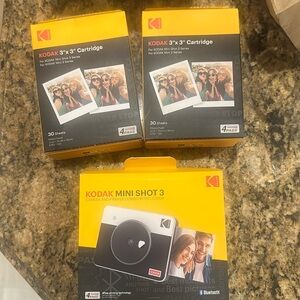 Kodak Mini Shot 3 Camera and Printer - Black
